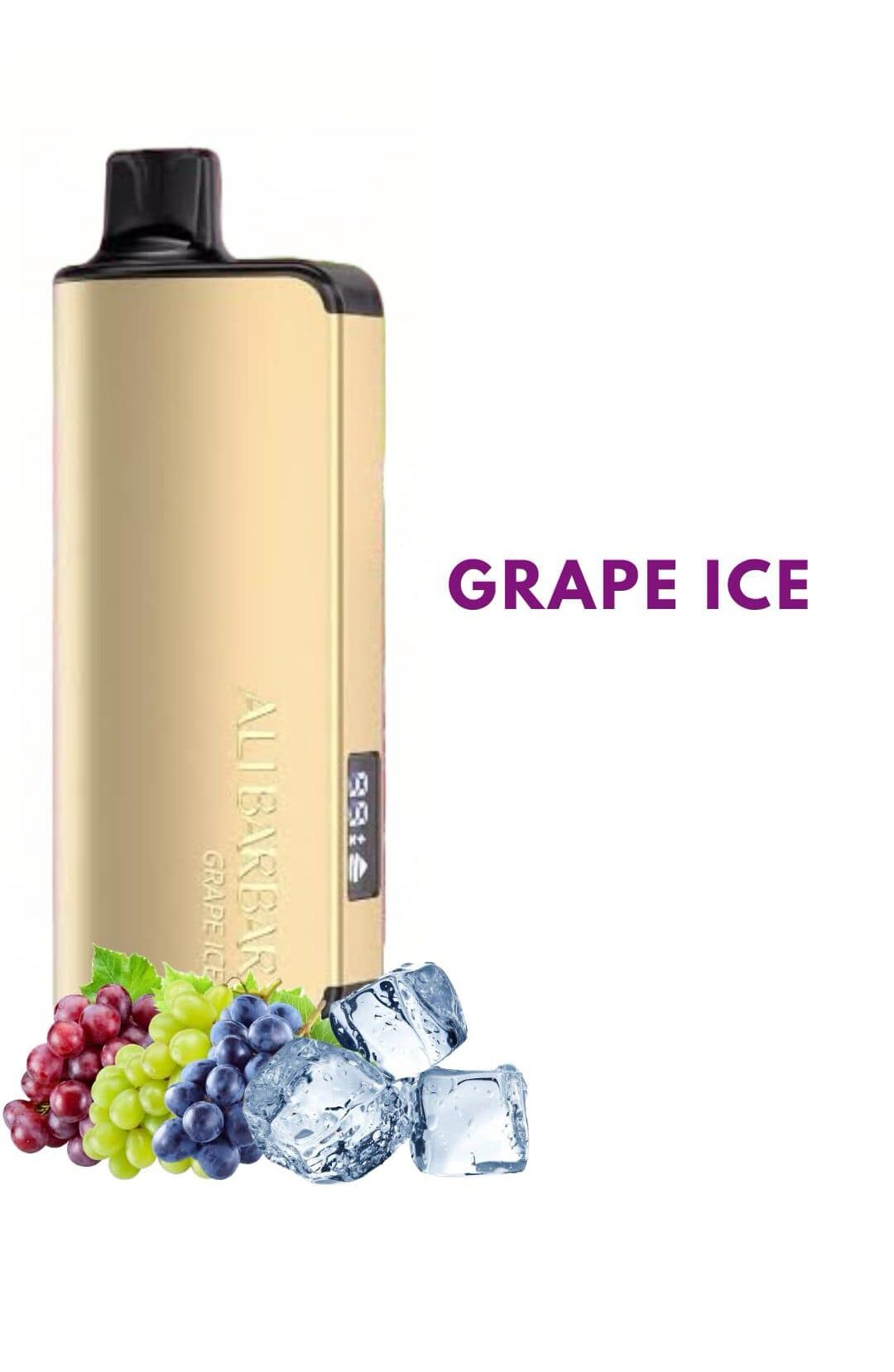 ALIBARBAR INGOT – GRAPE ICE – 9000 PUFFS