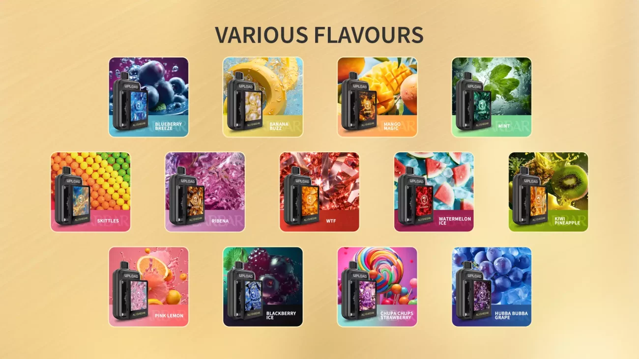 BULK 10 PCS – ALIBARBAR UPLOAD POD ONLY – CAN MIX FLAVOURS